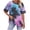 Purple, variant on Blmnix Tshirts Shirts for Women Graphic T Shirts Pullover Plus Size Tops Tshirts Elbow-Length Purple Crew Neck Summer Tops for Women,S