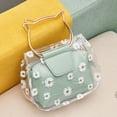 thumbnail image 6 of Xinyolin Fashion Women Marguerite Clear Chain Jelly Tote Bag Crossbody Shoulder Pouch, 6 of 8
