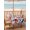 Red, variant on Outdoor Tablecloth with Umbrella Hole and Zipper, Coastal Crabs Rectangle Table Cloth 60x102 Inch Waterproof Tablecloth, Blue Red Nautical Anchor Lobster Marine Life Picnic Table Cover for Patio