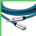 thumbnail image 3 of AudioLink 25FT 3.5mm Male to Female Stereo Extension Cable for Devices, 3 of 5