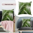thumbnail image 2 of Housse de Coussin Carrée Décorative Moderne pour Sofa, Lit et Voiture 18 X 18 Pouces, 2 of 5