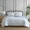 thumbnail image 4 of 1888 Mills Easy Eco Comforter Set Full - Queen - Blue Stripe, 4 of 5