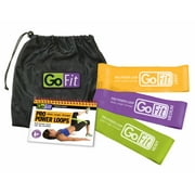 GoFit Pro Power Loops  Resistance Loop Bands for Exercise, Includes Training Manual and Carry Bag