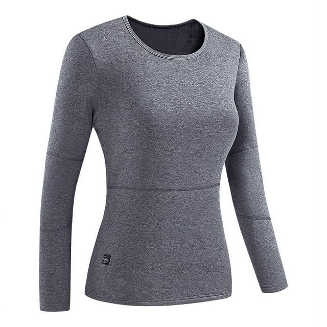 Traje de calefacción de invierno para hombres y mujeres, ropa interior térmica, fuente de alimentación móvil USB, calefacción inteligente de cuerpo entero