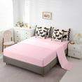 thumbnail image 5 of Manfei Black Butterfly 7 Pieces Bed in a Bag Full Size for Girls Women, Vintage Rose Floral Bed Set, Baroque Mandala Bed Sheets Setp with Comforter, Breathable Bedroom Decor, 5 of 8
