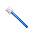 thumbnail image 4 of Pen pluma de tinte artesanal de cuero, herramienta de tratamiento de borde, bricolaje, resistente, impresión de borde para la caja de pintura al óleo Azul, 4 of 8