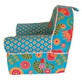 thumbnail image 3 of Cotton Tale Designs Gypsy Chair, Turquoise/Red/Orange/Yellow, 3 of 5