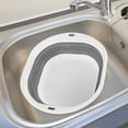 thumbnail image 3 of Foldable Face Washing Basin For Bath Washbasin Portable Basin for Travel, 3 of 8