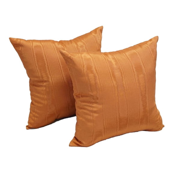 17-inch Jacquard Throw Pillows with Inserts (Set of 2) 9910-S2-ID-023