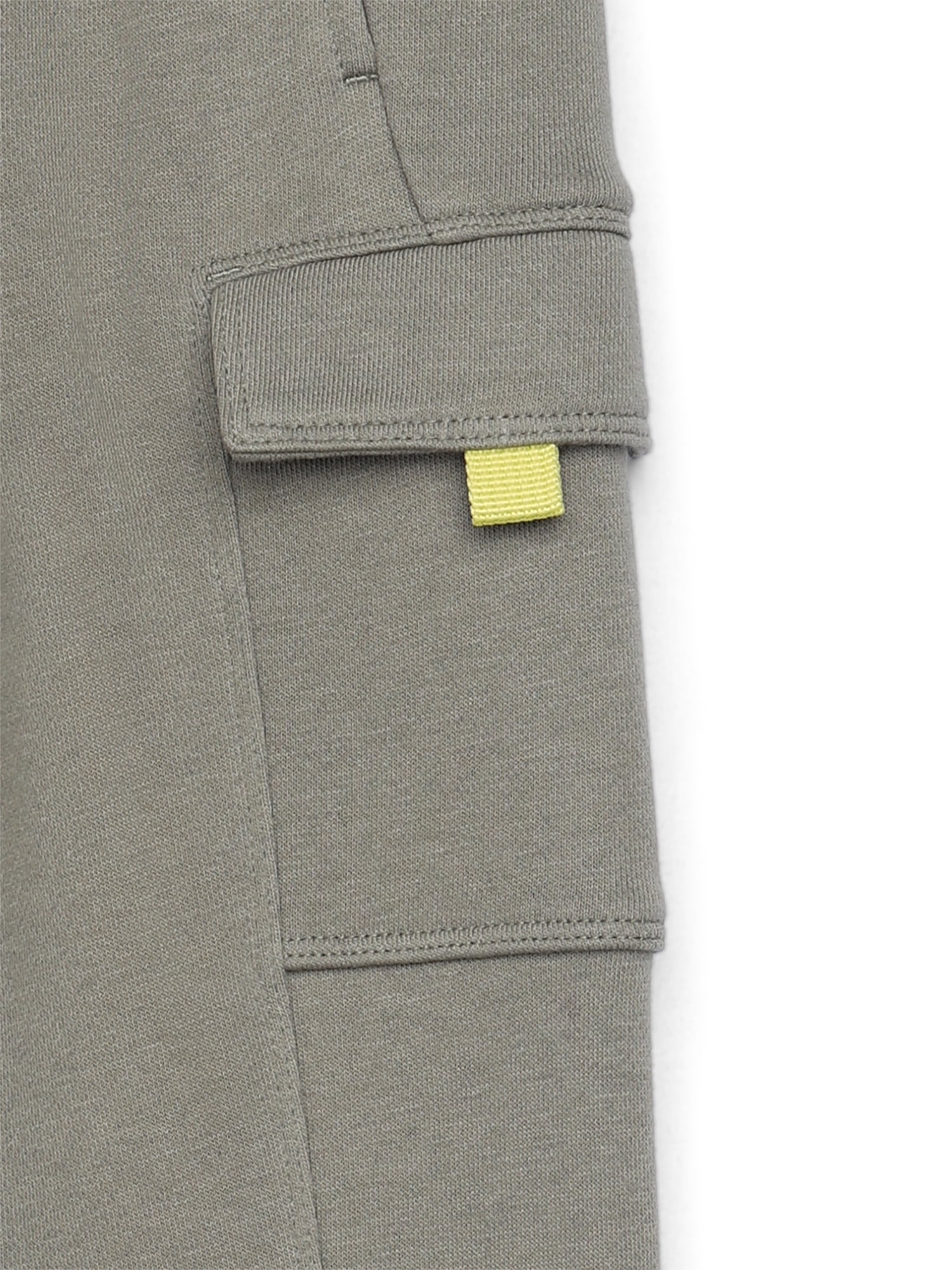 Wonder Nation Toddler Boys French Terry Cargo Joggers, Sizes 12M-5T