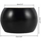 thumbnail image 5 of 4pcs Furniture Legs Wooden 50mm Height Sofa Legs Eucalyptus Round Bun Furniture Feet Replacement Legs For Couch Bed Armchair Cabinet (black), 5 of 5