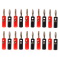 thumbnail image 4 of Miulika 20 Pieces Audio Speaker Adapter 4MM Jack Banana Plug Connector Cable, 4 of 7