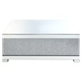 thumbnail image 3 of ACME Mallika Table Basse Rectangulaire en Miroir et Faux Cristaux, 3 of 6