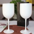 thumbnail image 5 of Plastic Wine Glass White Plastic Champagne Glass Plastic Goblet Gift Wine Glass, 5 of 8