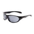 thumbnail image 2 of Sport Wrap Bifocal Reading Sunglasses with Lightweight Frames & UV400 Protection - Black - 1.00, 2 of 4