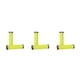 thumbnail image 2 of Greeniant Empuñaduras de manillar ZTTO 2X Manejo mejorado Manillar de bicicleta Instalación práctica Cambio directo Operación de estilo tonto Amarillo 3piezas Greeniant  CBP189082, 2 of 6
