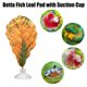 thumbnail image 2 of 4uds Betta Pez Hoja Almohadilla con Ventosa, Verde Rojo, 4.13x2.36, 2 of 7