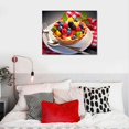 thumbnail image 3 of Orinice Fruit Poster Canvas Pictures Wall Art Decor Prints Printing For Living room/Home/Office With Framed 20x16inch 20x16in, 3 of 3