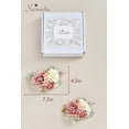 thumbnail image 3 of Set de Corsage y Boutonniere Serwalin Rosa para Boda, 3 of 8