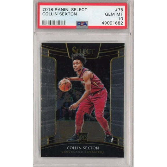 Graded 2018-19 Panini Select Collin Sexton #75 Rookie RC Basketball Card PSA 10 Gem Mint