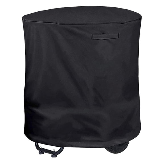 Waterproof Heavy-Duty Wood Chipper Shredder Cover, Durable Leaf Mulcher Storage Protector with UV Protection(Black)