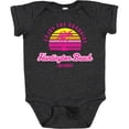 thumbnail image 3 of Inktastic Summer Enjoy the Sunshine Huntington Beach California Pink Boys or Girls Baby Bodysuit, 3 of 5