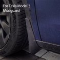thumbnail image 4 of For Tesla Model Y Mudguards Modified Free Perforated Front and Rear Wheel Mudguards, 4 of 7