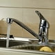 thumbnail image 2 of Grifo de cocina de lujo, de latón macizo con acabado cromado multicapa para una presencia atemporal y duradera en su hogar., 2 of 5