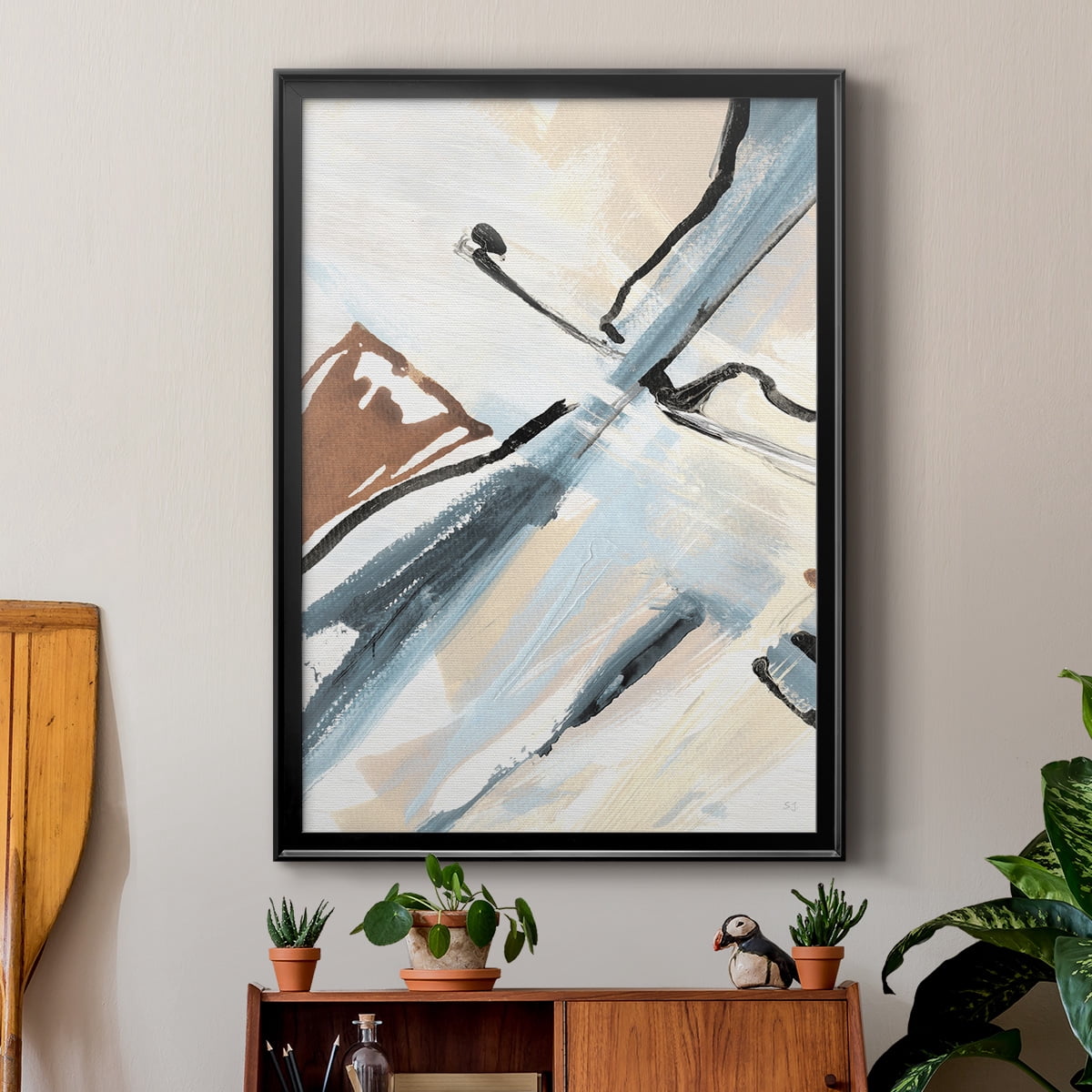 Dancing Wind Revisit I Premium Classic Framed Print - Ready to Hang