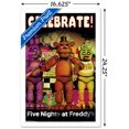 thumbnail image 3 of Five Nights at Freddy's - Celebrate Wall Poster, 14.725" x 22.375", Framed, 3 of 6
