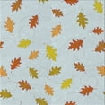 thumbnail image 1 of Ahgly Company Machine Washable Indoor Square Transitional Pale Blue Lily Blue Area Rugs, 5' Square, 1 of 7