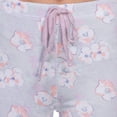 thumbnail image 4 of Honeydew Womens Printed Lounge Pajama Pants, 1-Piece Size Small Color Light Pink/Gray, 4 of 4