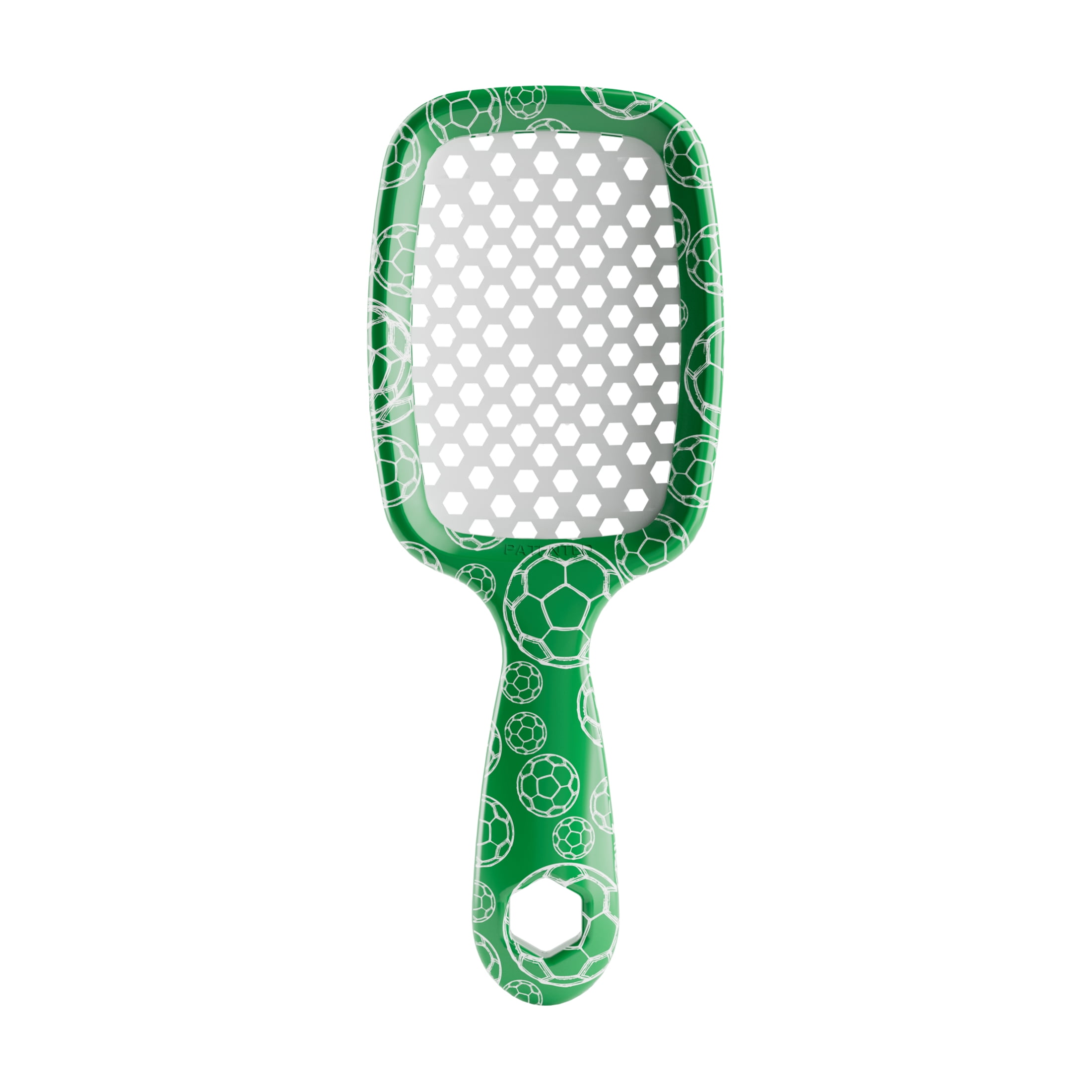 FHI Heat UNbrush Soccer Detangling Brush for All Hair Types, Green