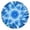 Blue Burst Pattern, variant on Colorful Rainbow Tie Dye Spiral Pattern Round Fitted Tablecloth with Elastic Edge,Dining Table Cover Waterproof,Outdoor Round Tablecloth for Camping,Dining,Indoor and Outdoor