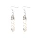thumbnail image 1 of Nvzi Pendientes colgantes de cristal de cuarzo natural real con punta curativa para chakras, regalo para el Día de San Valentín o el Día de la Madre., 1 of 4
