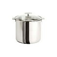 thumbnail image 3 of Cristel Multiply Stainless Steel Stockpot with Glass Lid and Removable Handles, 7.6 Quart, 3 of 3