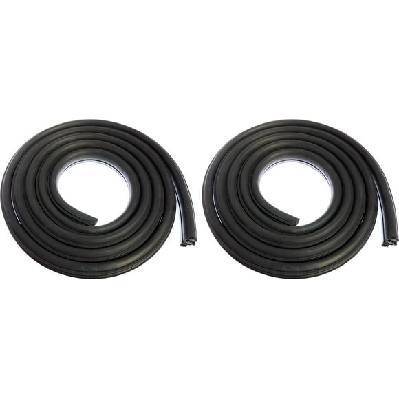 APDTY 140004x2 Body Mounted Rubber Door Weatherstrip Seal Fits Left & Right Replaces 3C3Z-2520708-AA