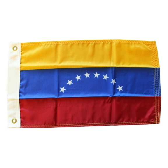 Venezuela - 12"X18" Nylon Flag (Civil)