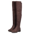thumbnail image 5 of Indulge Joanna-01 Women Mixed Media Thigh High Riding Boot GJ84, 5 of 5