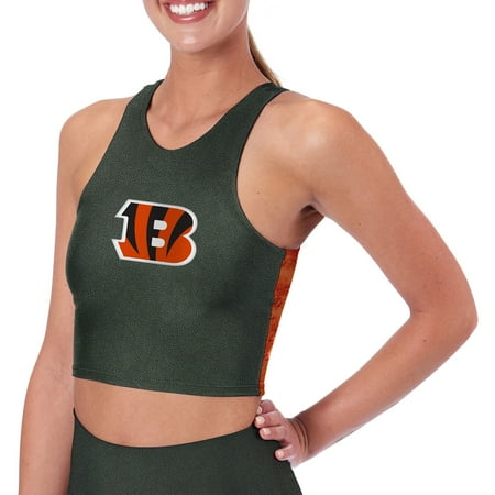 

Women s Certo Charcoal Cincinnati Bengals High Neck Midi Bra