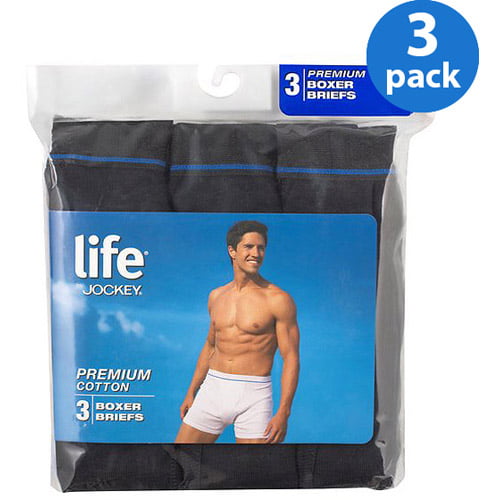 Life by Jockey - Men's Boxer Briefs, 3-Pack - Walmart.com - Walmart.com