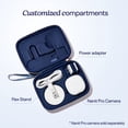 thumbnail image 2 of Nanit Travel Pack - Estuche rígido protector compacto para Nanit Pro Smart Baby Monitor Plus Accesorio de soporte flexible portátil (cámara no incluida), 2 of 3