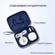 thumbnail image 2 of Nanit Travel Pack - Estuche rígido protector compacto para Nanit Pro Smart Baby Monitor Plus Accesorio de soporte flexible portátil (cámara no incluida), 2 of 3