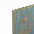 thumbnail image 2 of Luxe Metal Art 'Ark 2 Yellow' by Viv Eisner, Metal Wall Art, 12"x16", 2 of 9