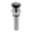 Brushed Nickel-S, variant on Oil-rubbed Bronze Pop-Up Drain Stopper without Overflow, Easy to Install, Small Detachable Cap, Compatible for Vessel Sinks