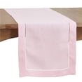 thumbnail image 1 of Saro Lifestyle 6320.P1690B 16 x 90 in. Chemin de Table avec Bordure Ourlée&44; Rose, 1 of 1