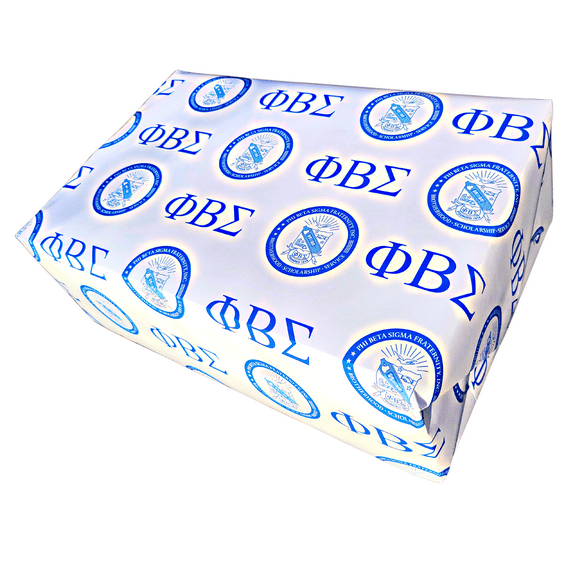 Phi Beta Sigma Premium Gift-Wrapping Paper, 1 roll (24 X 36 inches)