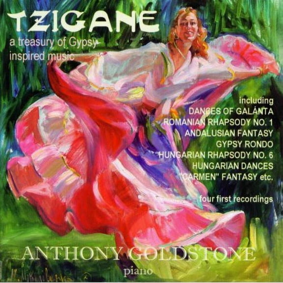 Anthony Goldstone - Tzigane: Gypsy Inspired Music - Music & Performance - CD
