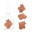 thumbnail image 6 of Sunny Fashion Girls Dress 2 Piece Set Bag Emerald Poms Christmas Tree Tiered Tulle Ruffle Holiday 7 Years, 6 of 6