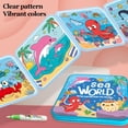 thumbnail image 3 of Tapis de Dessin à l'Eau Réutilisable pour Enfants Jouet Éducatif Stylo Magique 9CY1, 3 of 8
